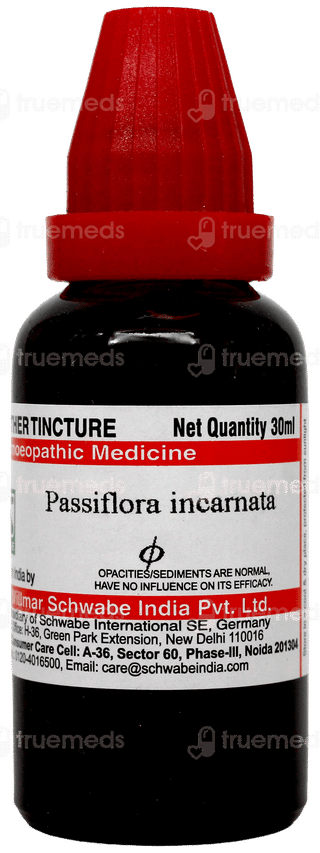 Dr Willmar Schwabe Passiflora Incarnata Q Mother Tincture 30Ml